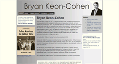 Desktop Screenshot of bryankeoncohen.com